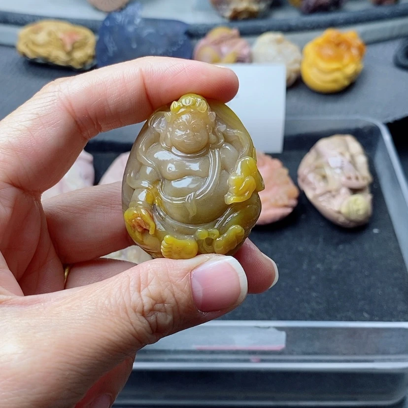 【闪购商品】定制石英质玉吊坠未镶嵌