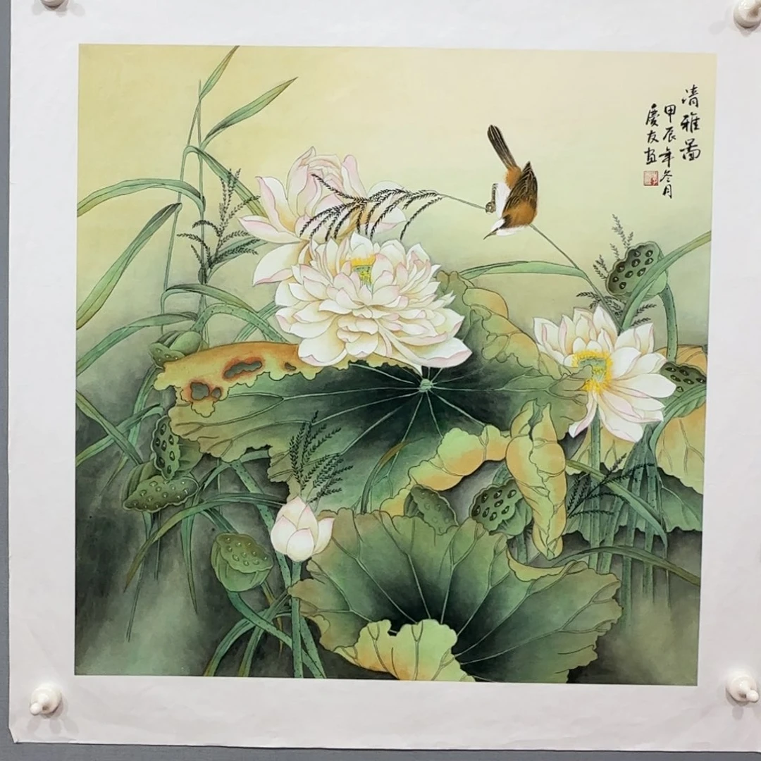 国画国画李庆友精品国画