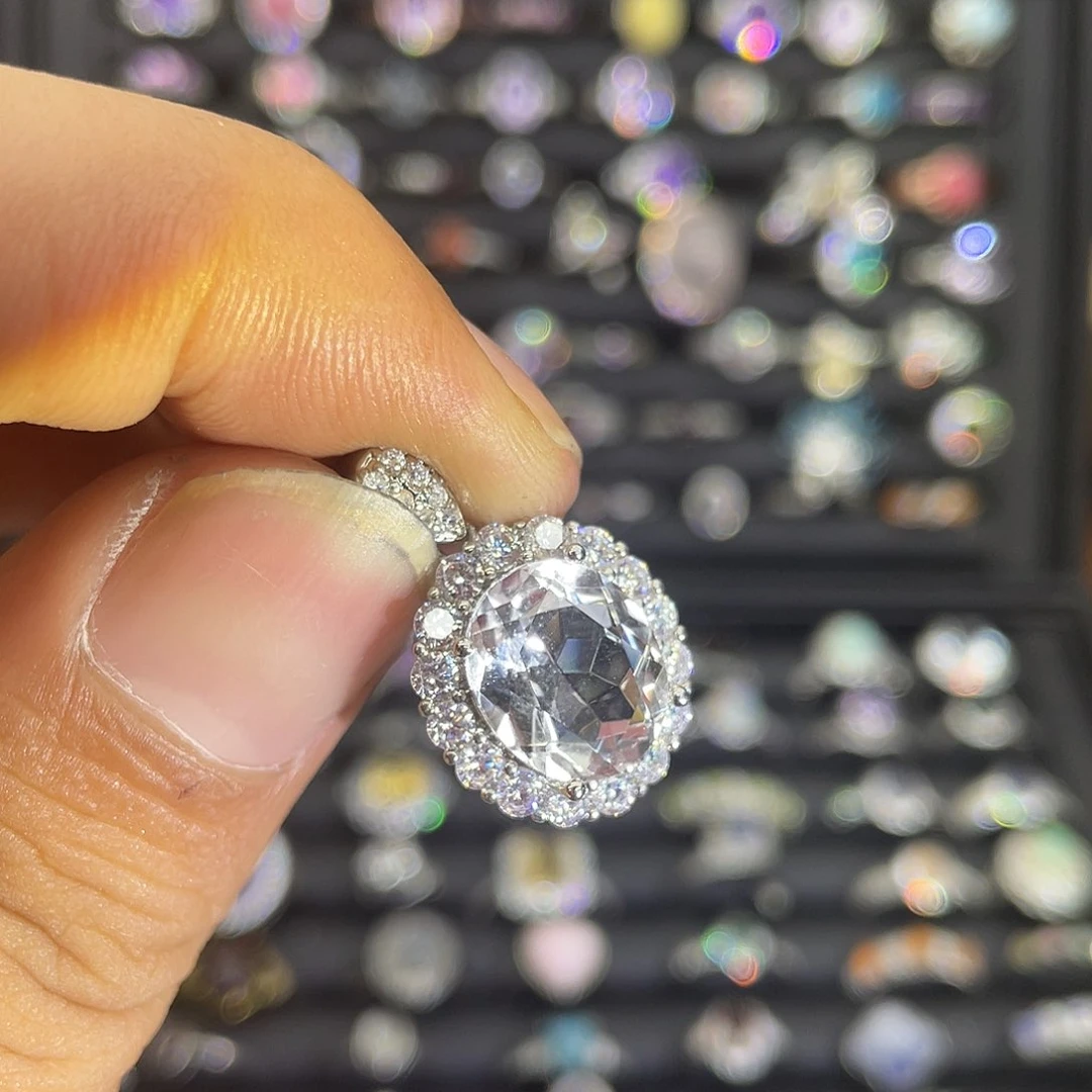 紫晶珠宝半成品未镶嵌