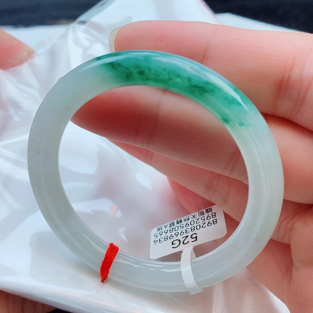 翡翠未镶嵌手镯天然缅甸翡翠A货手镯