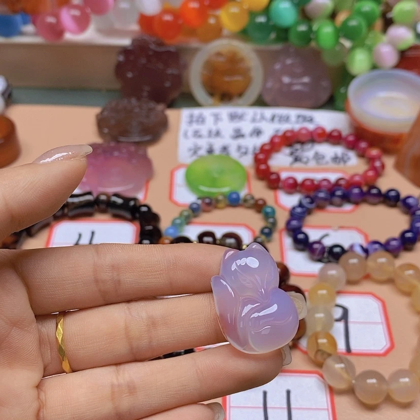 【闪购商品】玛瑙/玉髓颈饰未镶嵌惠*?