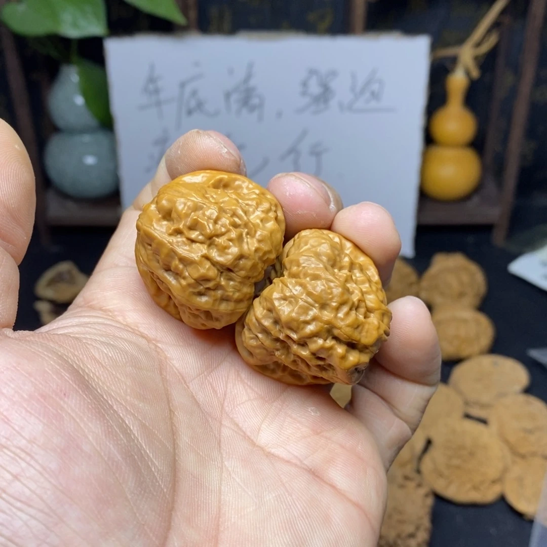 文玩核桃吊坠老****碗35蛤蟆头