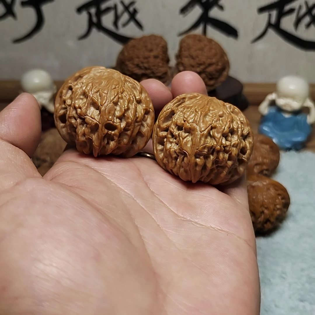 文玩核桃吊坠43磨盘