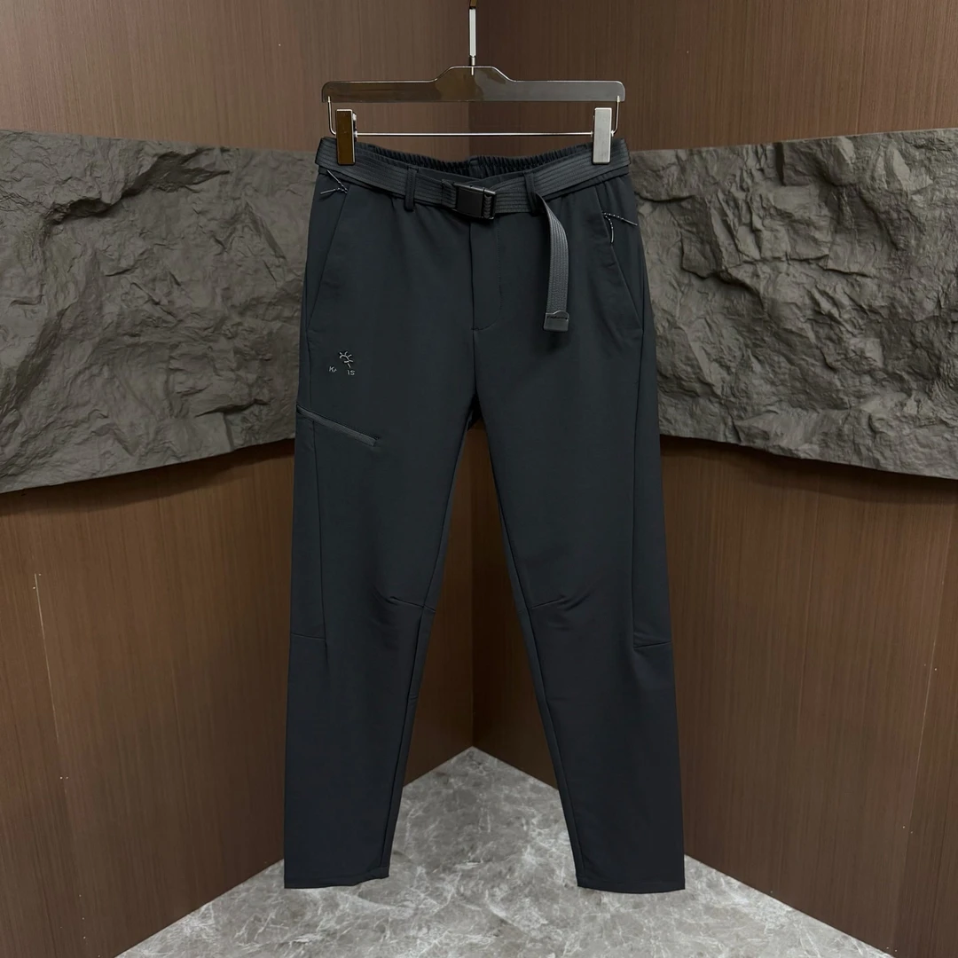 2568秋季新款冲锋裤软壳户外直筒裤男裤