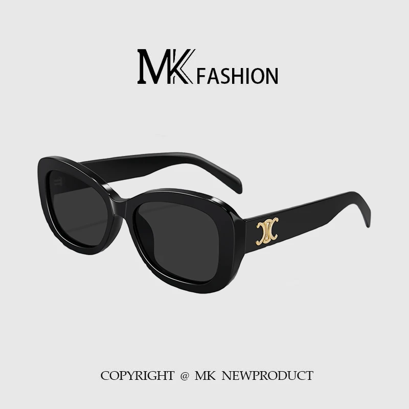 2025新款黑色时尚百搭墨镜女高级感夏季旅游拍照太阳眼镜防紫外线