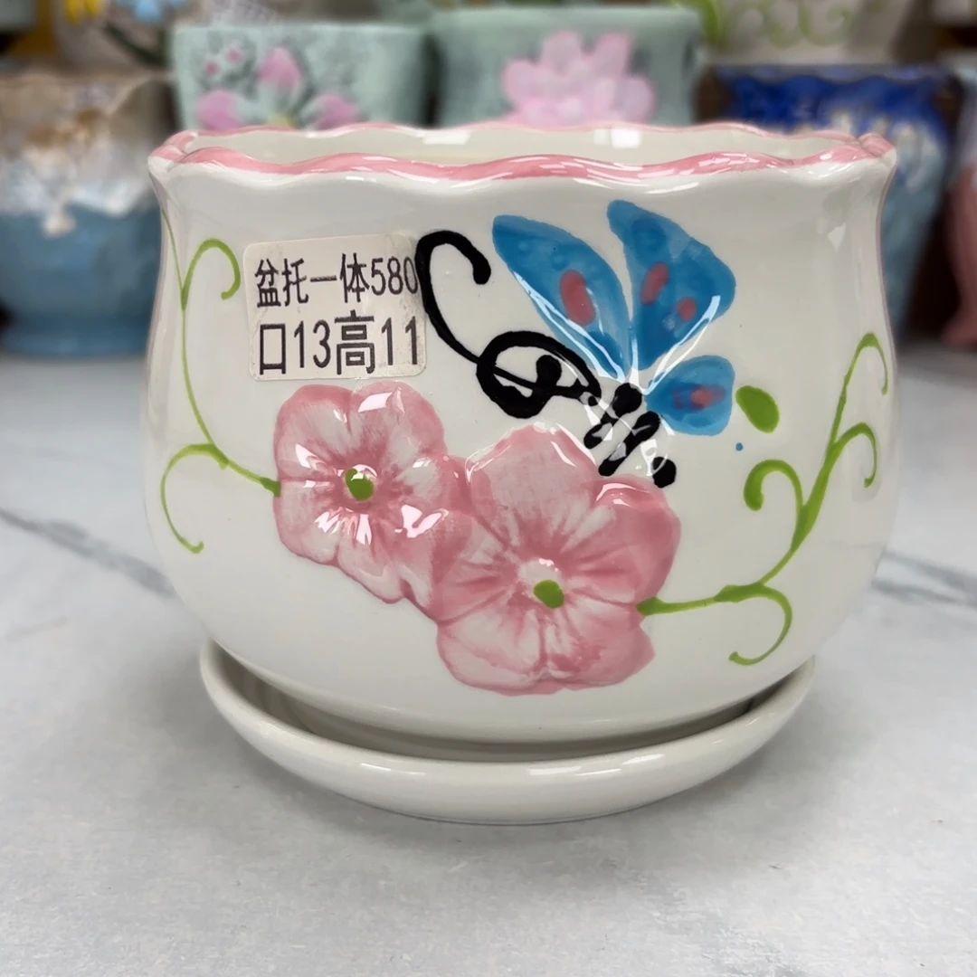@夏西陶瓷花盆@@5580