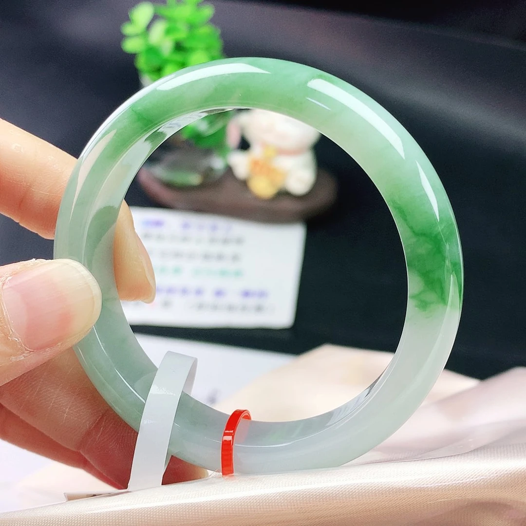 未镶嵌手镯翡翠53圈