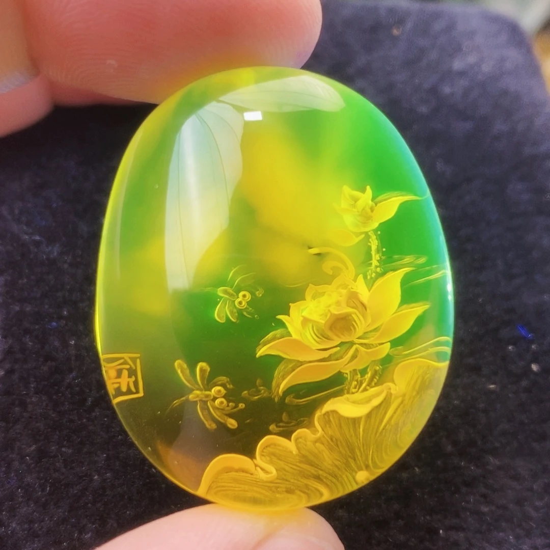 【闪购商品】金珀吊坠(不含链)未镶嵌