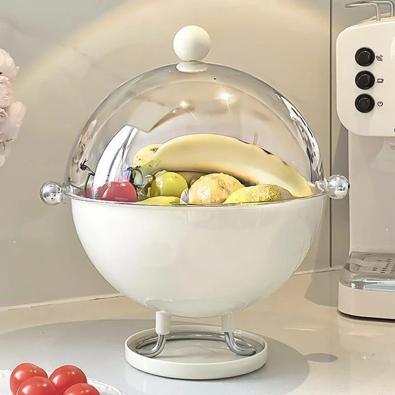 水果盘客厅家用新款高颜值果盆沥水托盘茶几上零食摆放干果盘