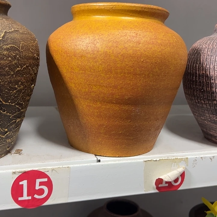 粗陶盆默认打孔高20口13