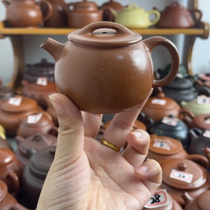 茶壶紫砂150cc降坡半手