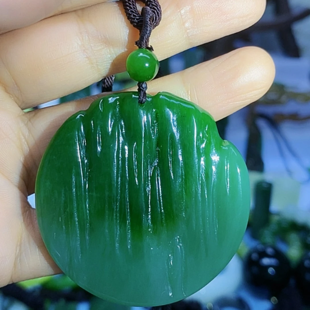 【闪购商品】未镶嵌和田玉（碧玉）挂件