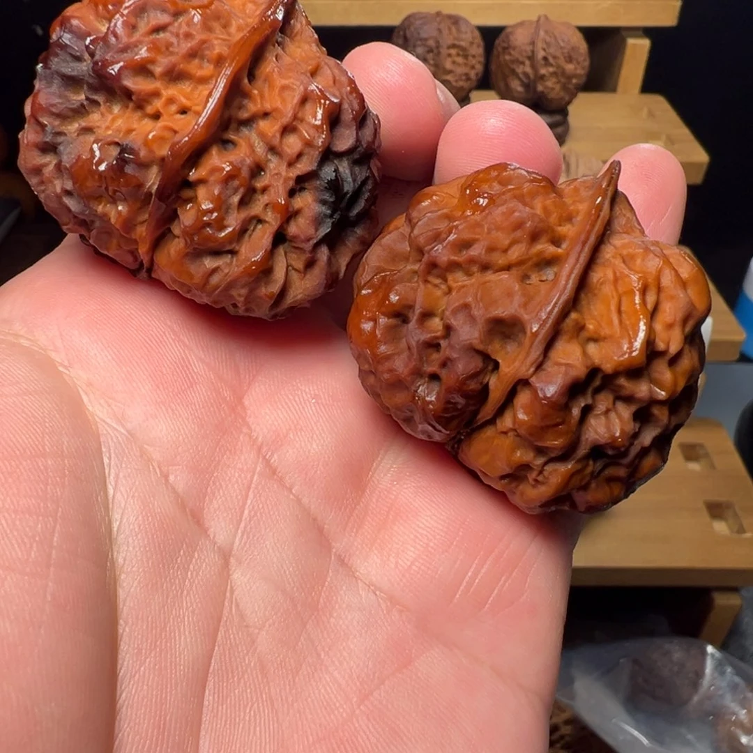 文玩核桃吊坠上古蛤蟆头43mm