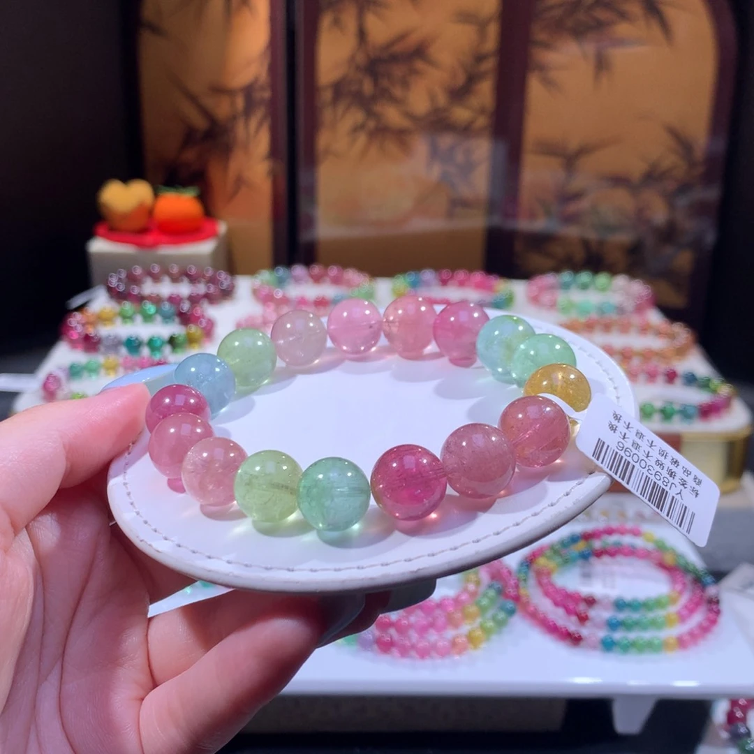 未镶嵌手链碧玺碧玺