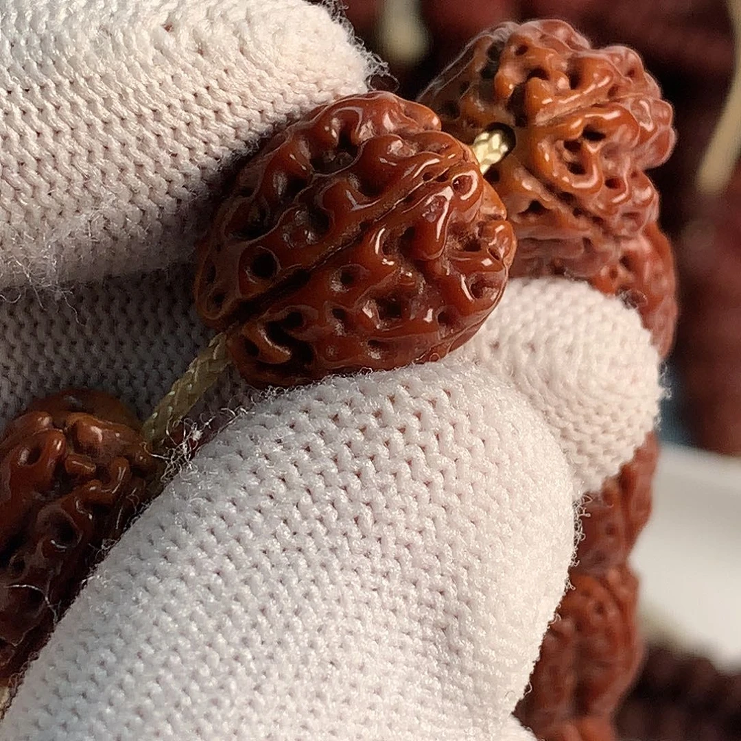 手串金刚菩提高仿一代龙手持15mm左右新籽