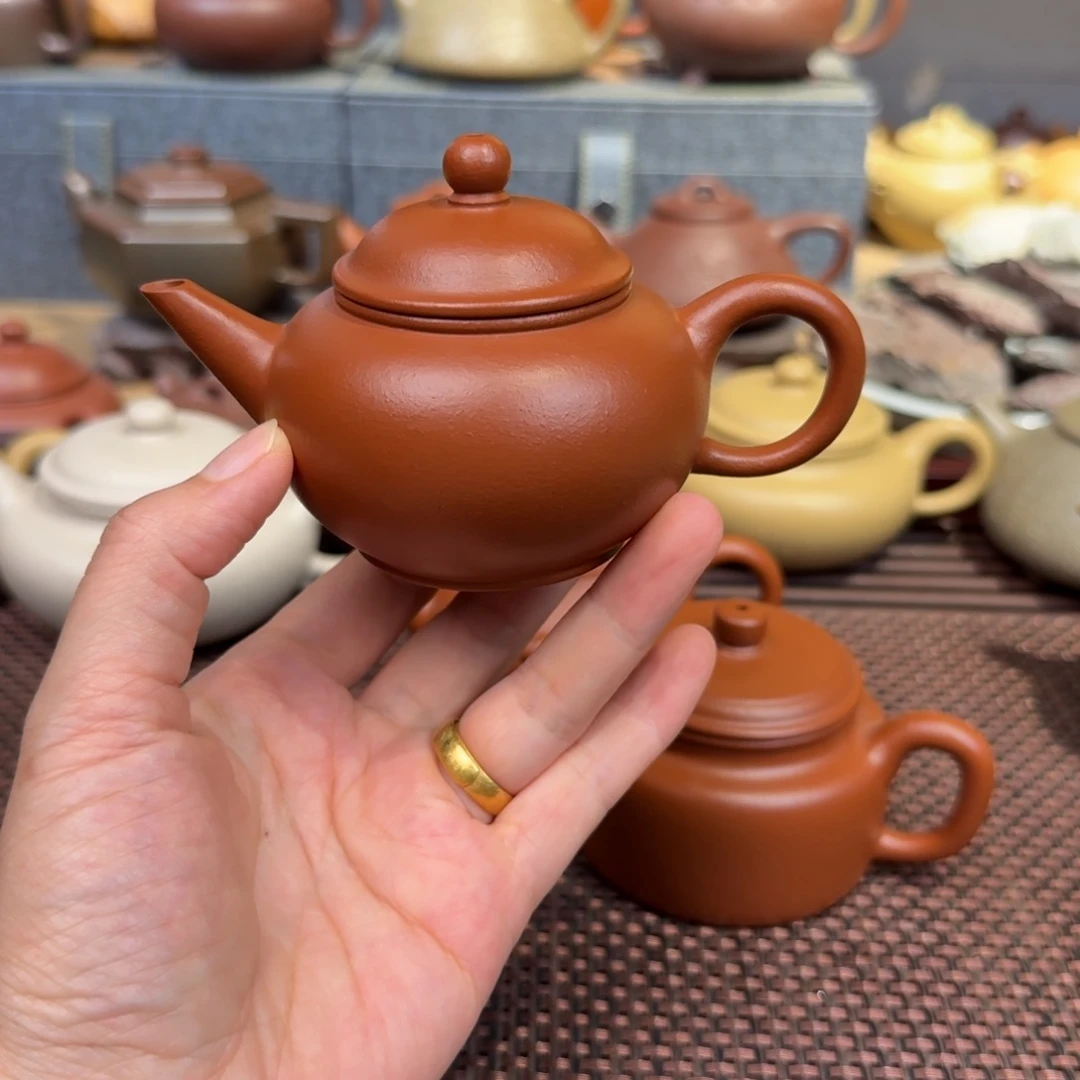 茶壶朱泥125毫升左右