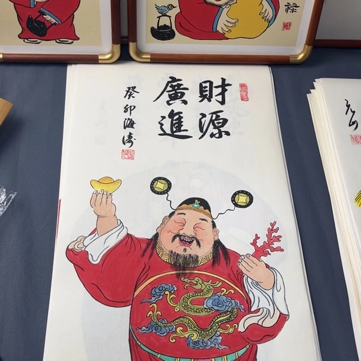 国画禅意画纯手工作品