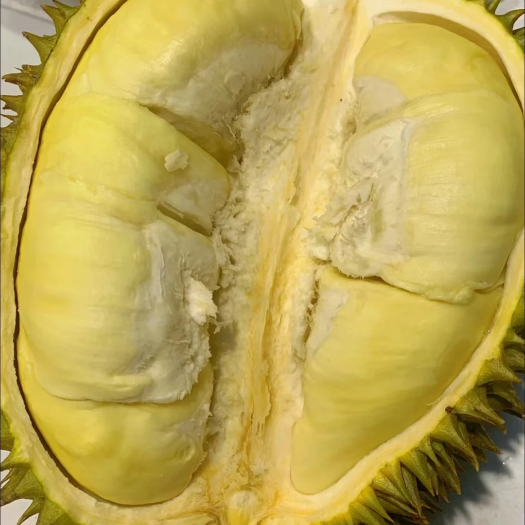 泰国金枕鲜榴莲现扒肉核小约0.68斤榴莲同城送榴莲同城送榴莲同城配金枕泰国