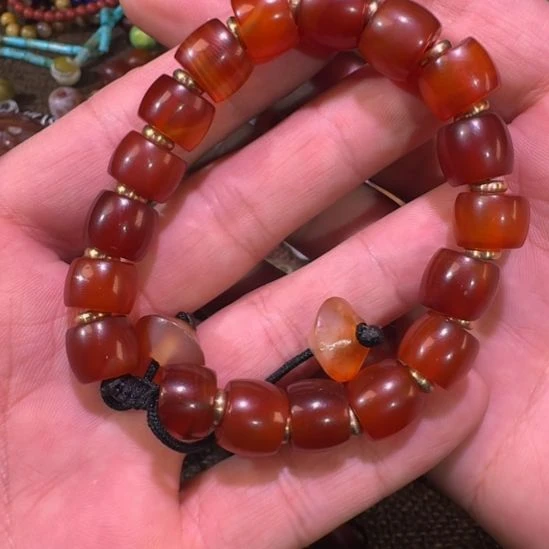 玛瑙/玉髓合金车挂