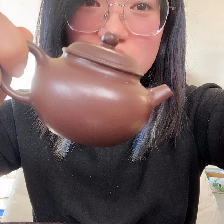 紫砂茶宠老紫泥贡珠