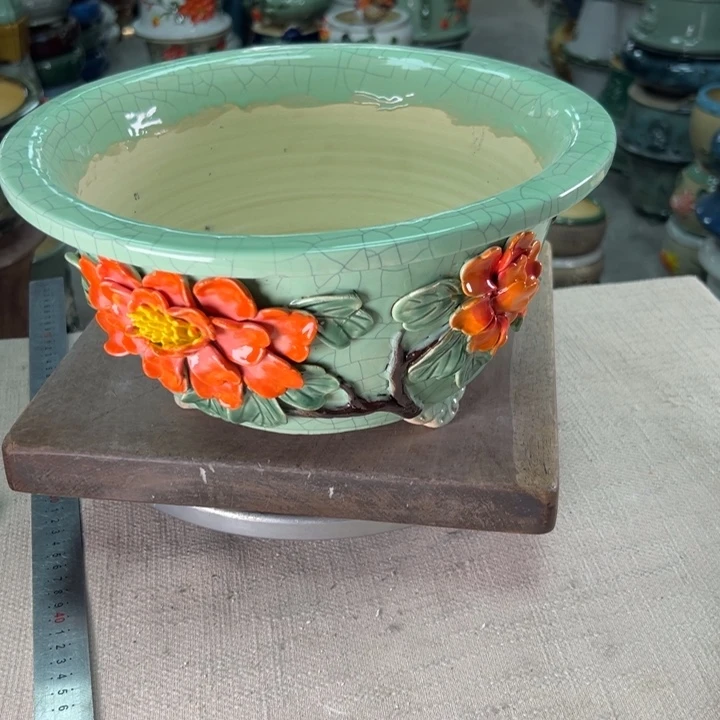 泳坤堂石湾盆陶瓷