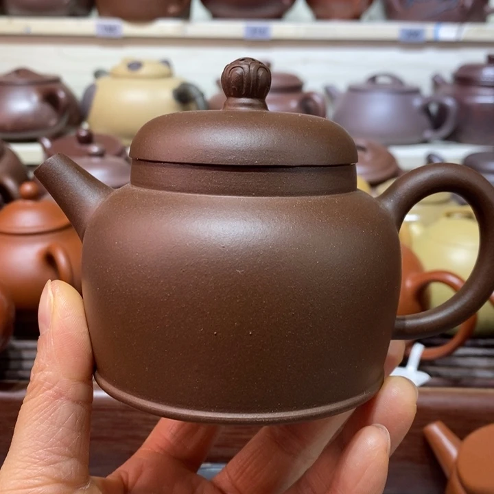 紫砂茶壶微瑕处理一把