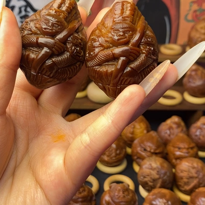 带***。橄榄核手串/手链橄榄核