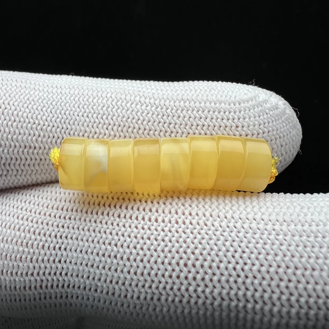 J3283天然俄料蜜蜡 隔片套装8.3mm一物一图实物拍摄假一罚十