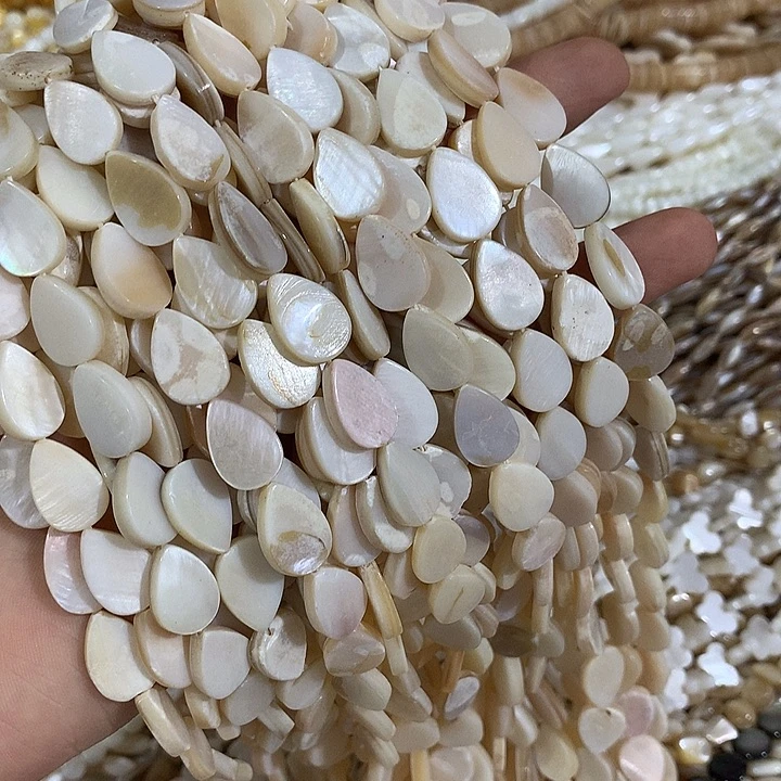 3条天然贝壳水滴