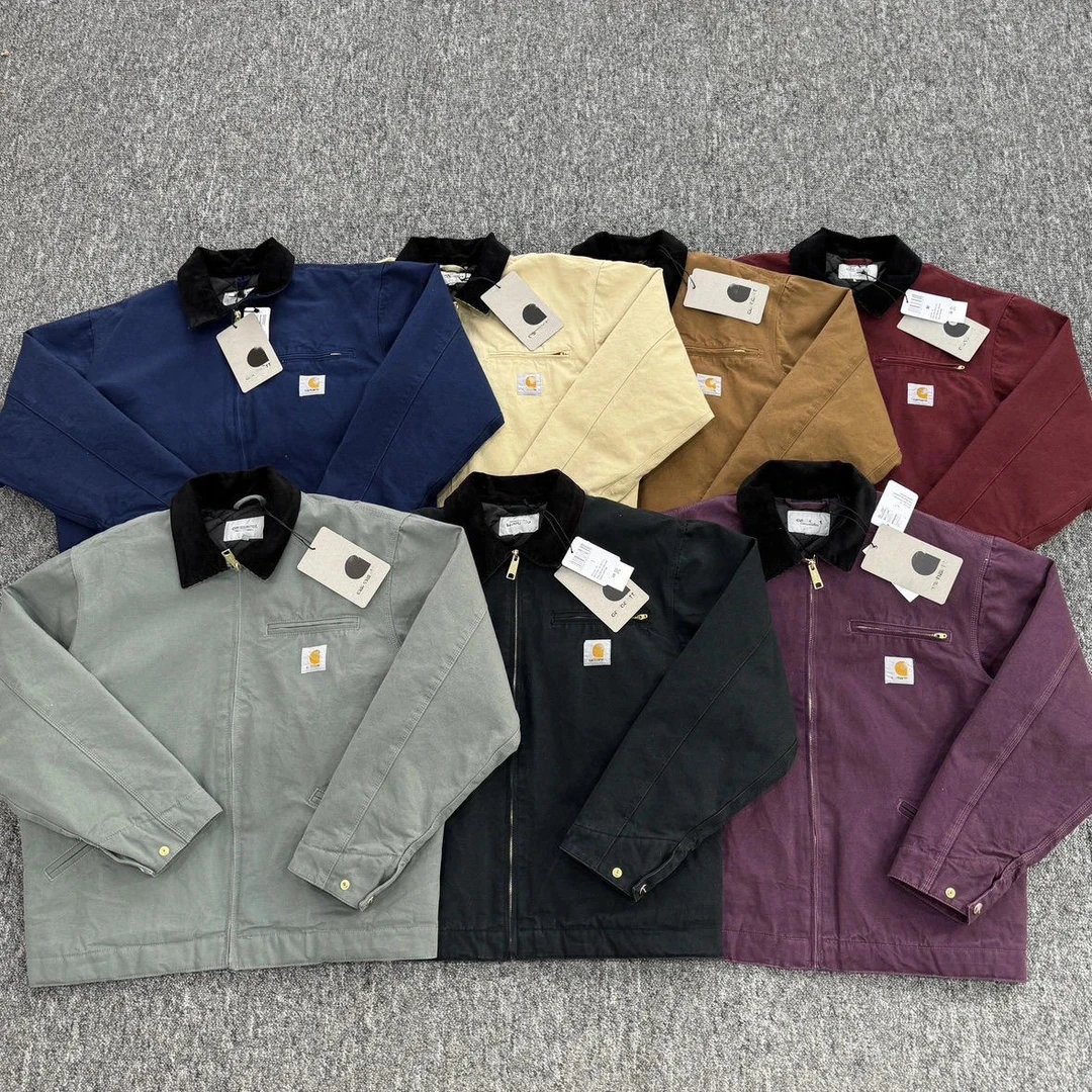 J01美式工装重磅秋冬夹棉外套