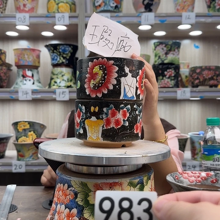 花盆紫砂瑕疵瑕疵983