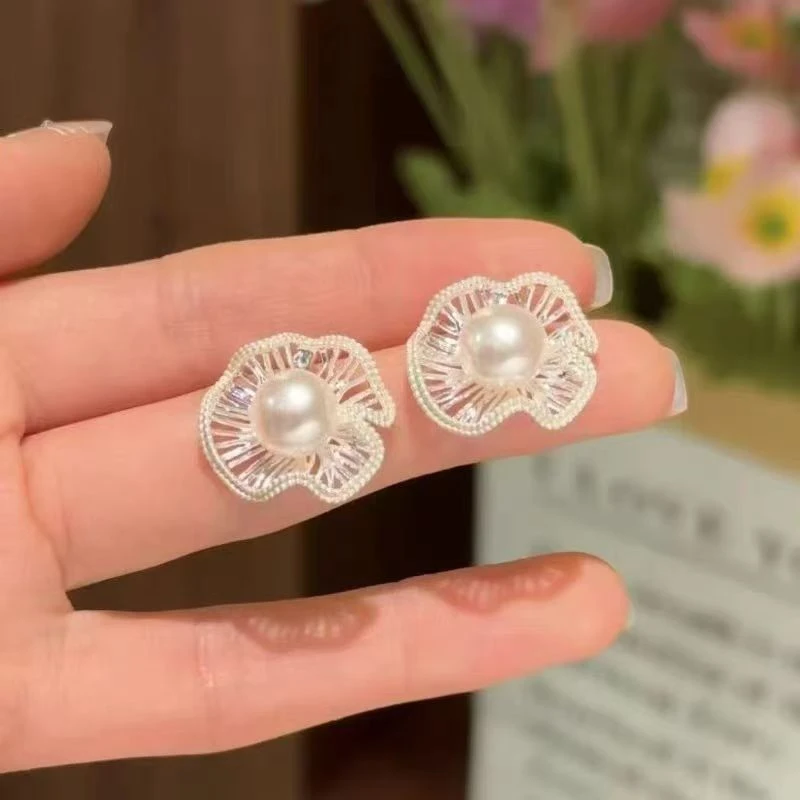 合金耳饰 【荣荣】ED484  2025优雅百搭简约耳钉