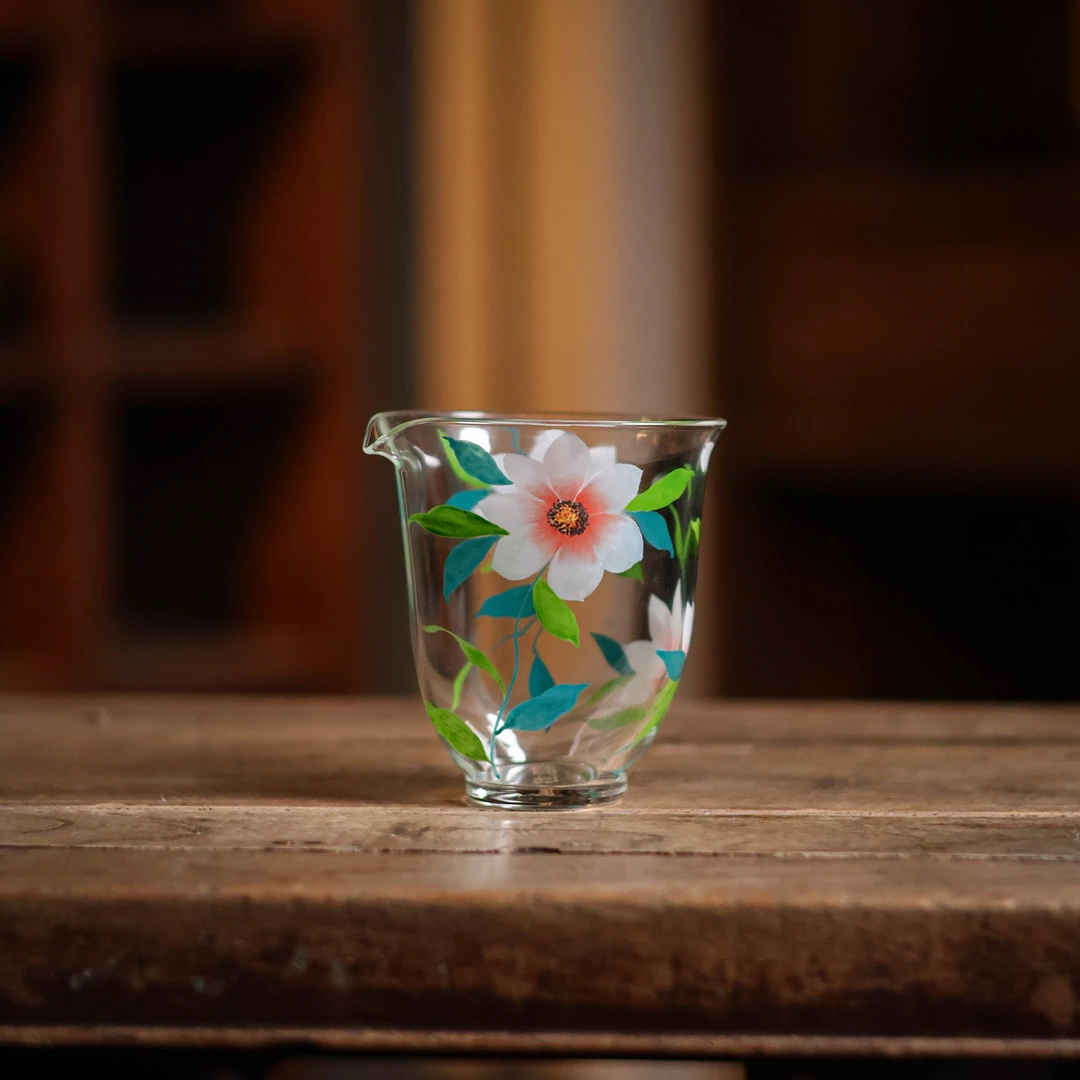 【陶珊居】格桑花公杯170ml 口径8.2底径3高度9.5（物肆0122）
