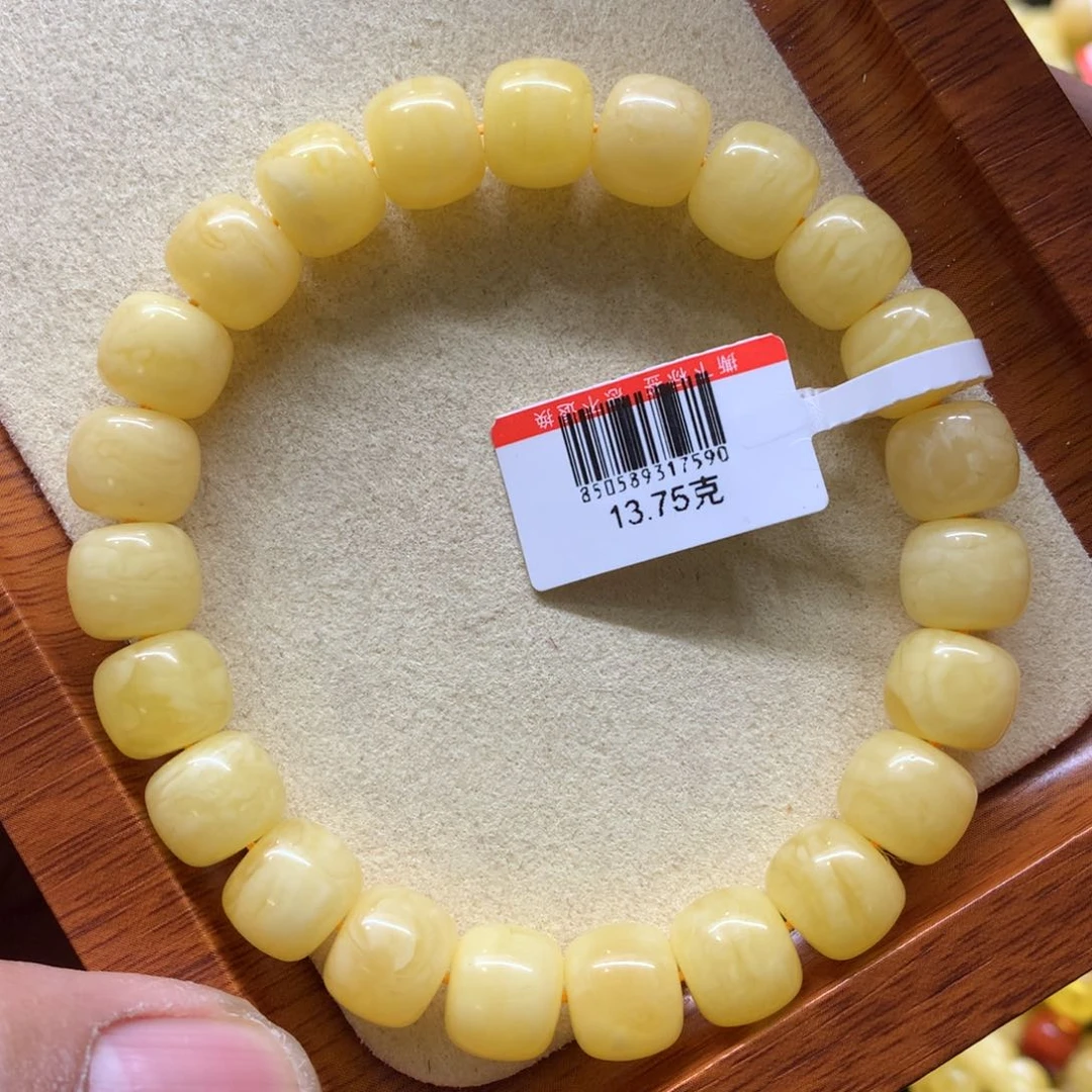 蜜蜡手链未镶嵌蜜蜡