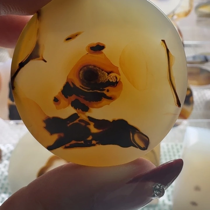 玛瑙/玉髓未镶嵌项链