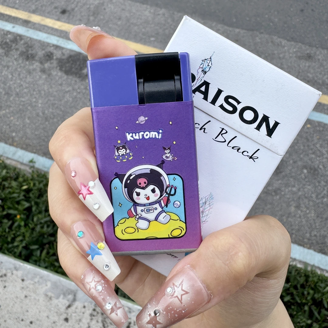 【火爆款】网红蓝焰防风打火机高颜值打火机个性耐用可爱kt男生