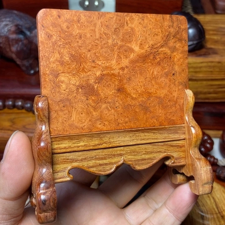 大果紫檀（缅甸花梨）砚屏