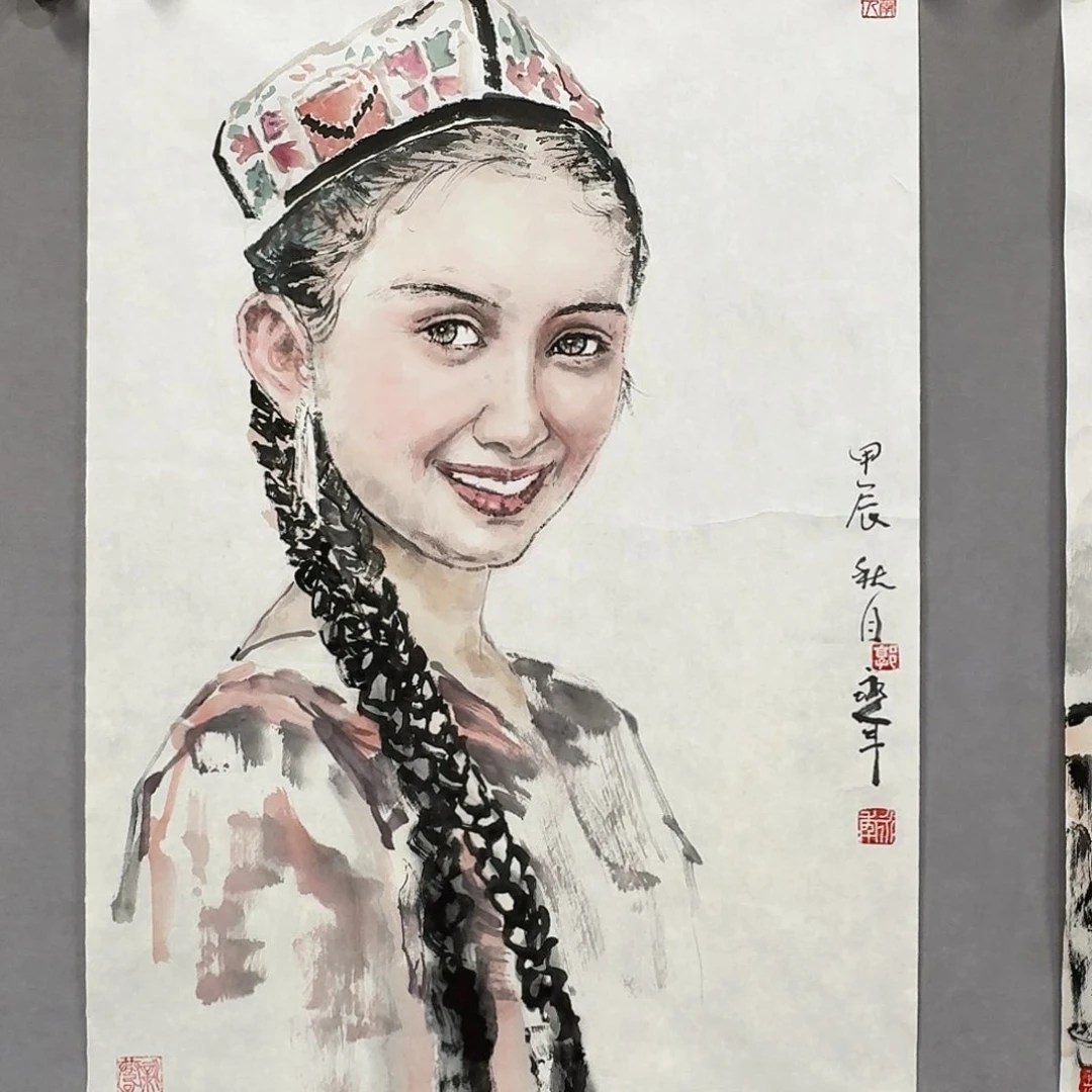 国画亲笔手绘放心去藏