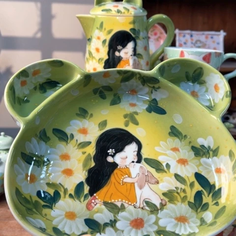 炉景德镇釉下手绘陶瓷