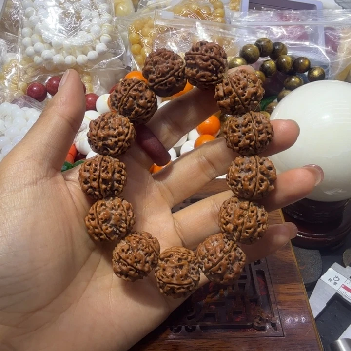 核桃手串/手链1.8老邢现代西方手串实木礼盒