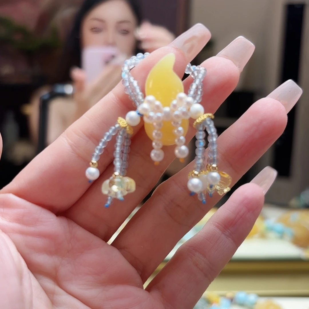 未镶嵌琥珀手链琥珀