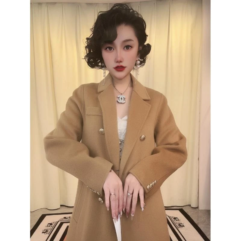 【亏品】一生一件羊毛大衣气质轻奢ED24090065