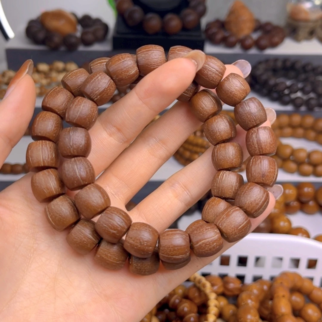 手串紫金鼠原皮直切半实心小尺寸