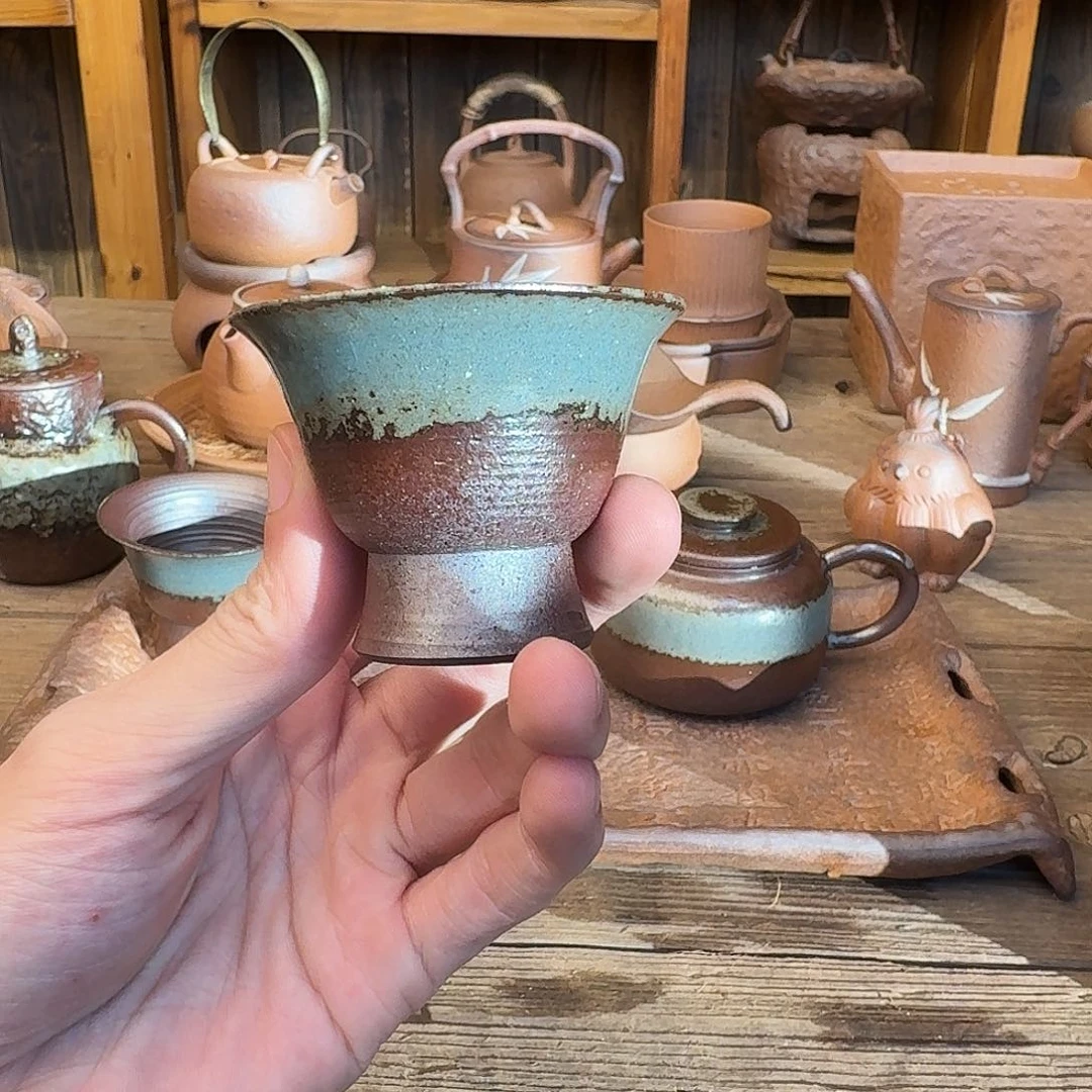 原矿老岩泥茶器系列