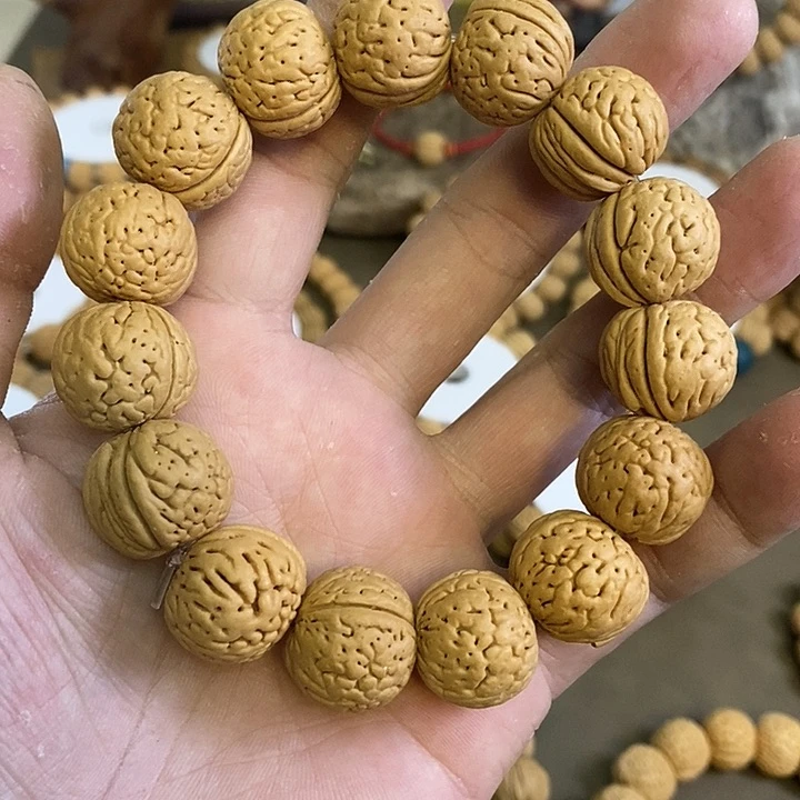 木质非金属磨盘手串