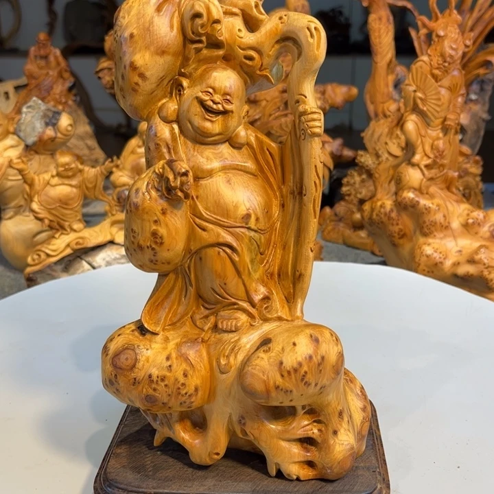 柏木（崖柏）根雕工艺摆件