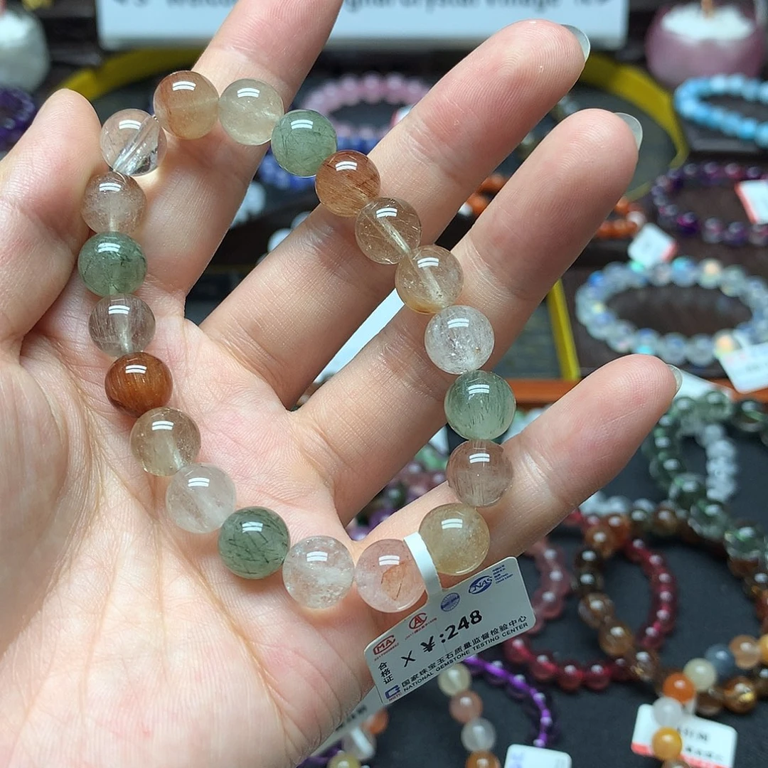 未镶嵌手串水晶手链