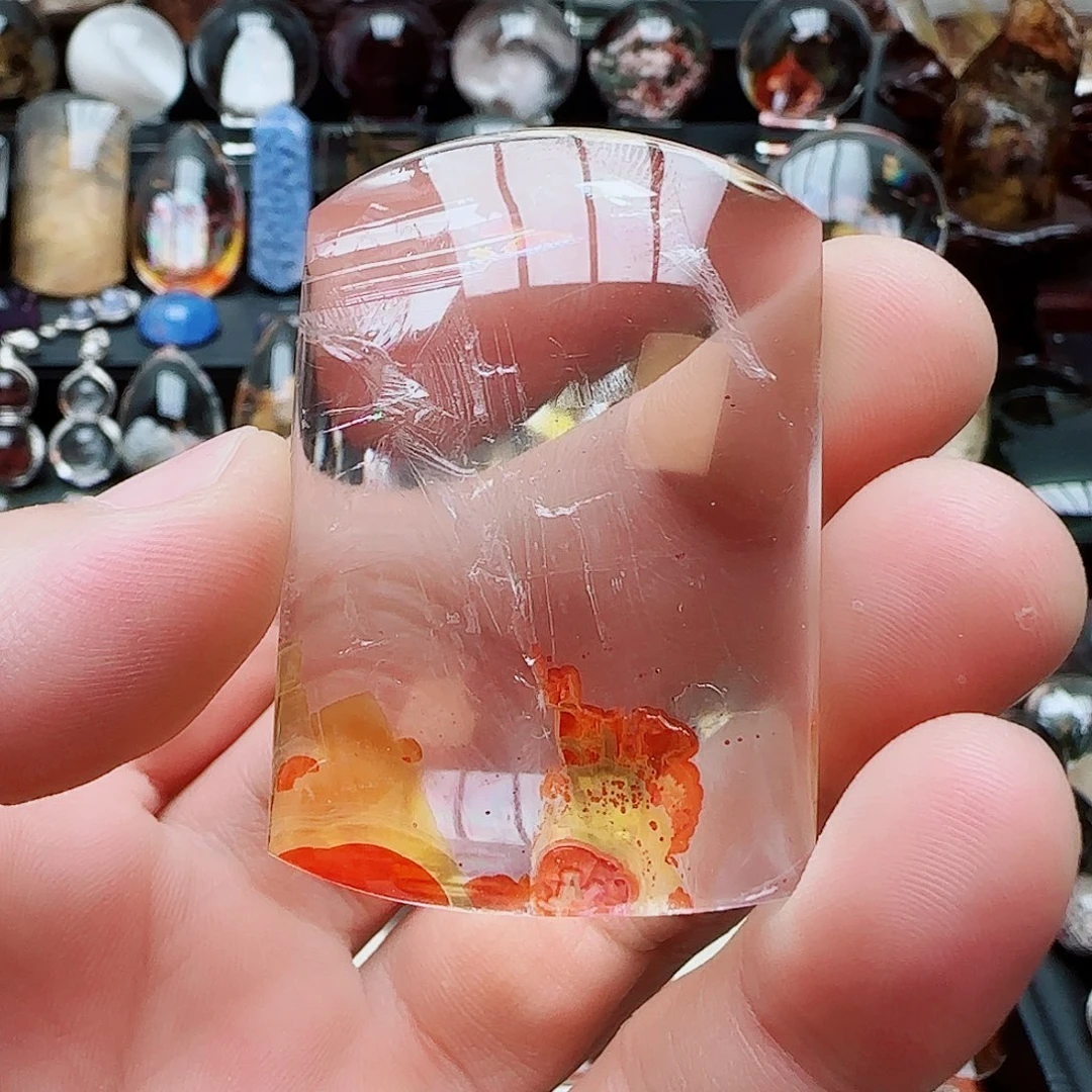 未镶嵌水晶珠宝半成品