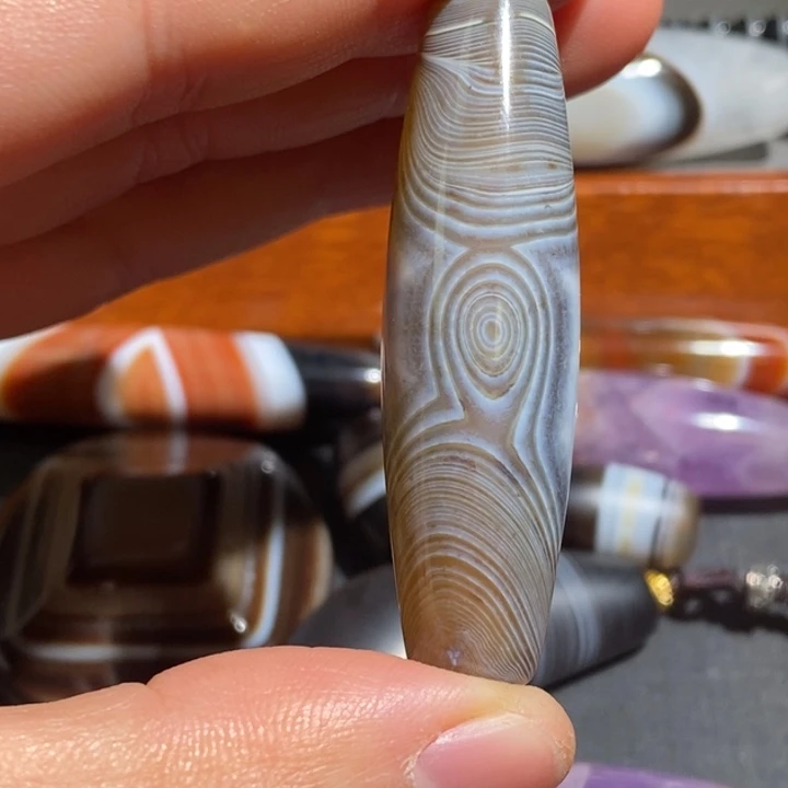 玛瑙/玉髓未镶嵌项链