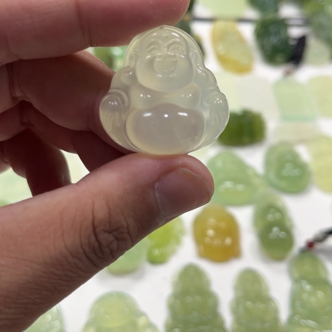 岫玉未镶嵌颈饰天然岫玉未镶嵌颈饰